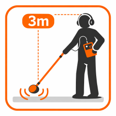 Eryıl Su Kaçak Dinleme Cihazı LD-P2 (iç ve dış Mekan Su kaçak Tespit Cihazı)