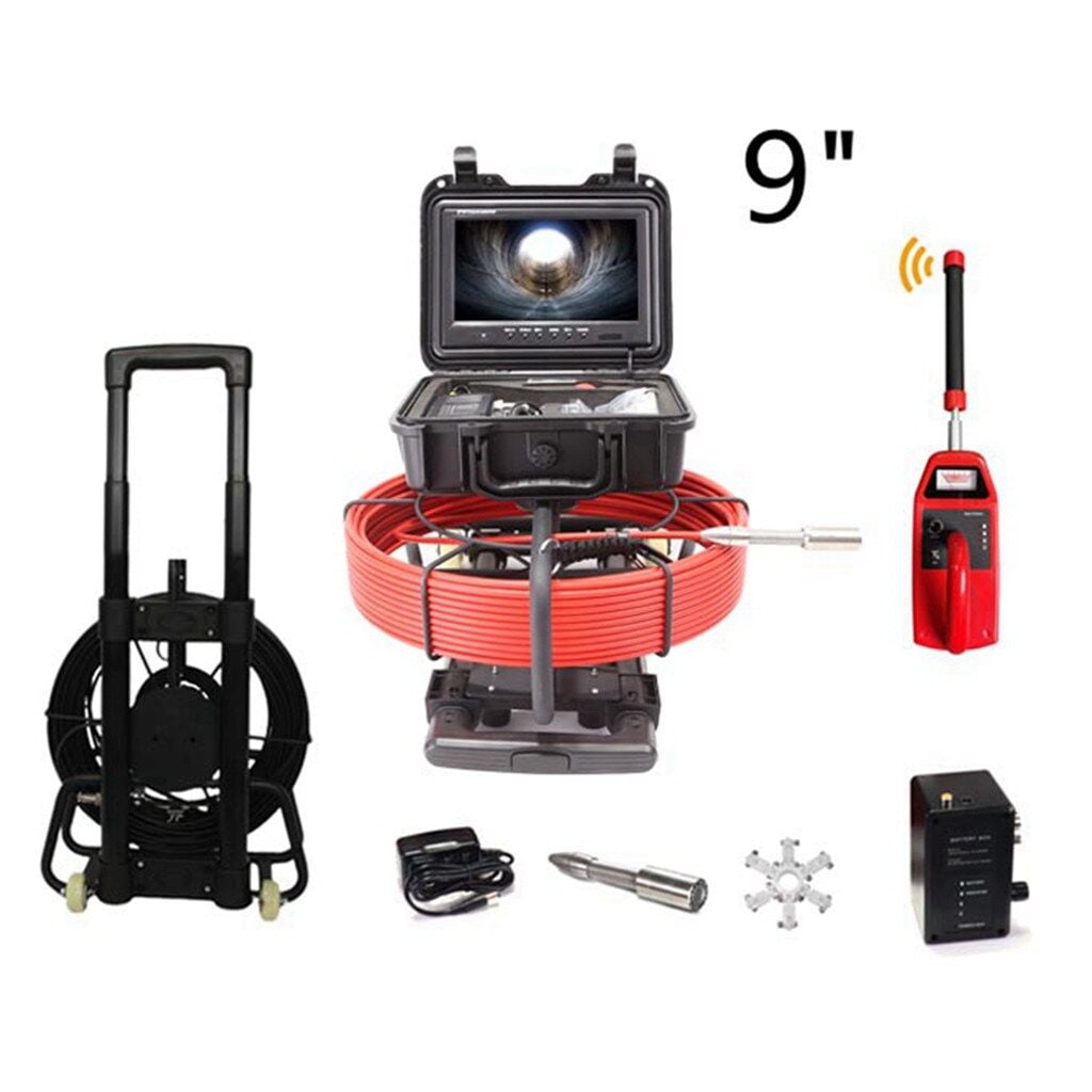 Tesisat Kamera ve Konum Tespit Dedektör Seti – 30 Metre, 512 Hz